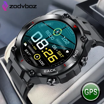 GPS Smart Watch Homens de Desporto ao ar livre Relógios Mulheres Super Longa Espera relógio de Pulso de Saúde Tracker IP68 Impermeável Smartwatch 2022 Novo