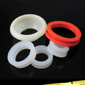 20pcs de silicone gel de silicone de vedação o-ring para aquecedor de água solar de tubo de vácuo de silicone de borracha anel de borracha de vedação da gaxeta