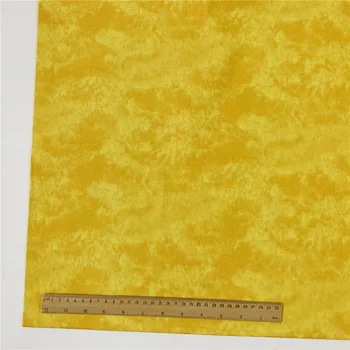 Havaianas céu estrelado floração amarela Tecido de Algodão de Costura, Quilting de Retalhos de Pano Bordado feito à mão Material de DIY