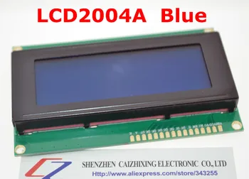 SUQ Placa LCD de 2004 20*4 LCD 20X4 5V tela Azul LCD2004 display LCD módulo de LCD de 2004 para arduino