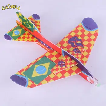 ZTOYL 18.5*19cm Trecho de Vôo de Planador Aviões de Avião Crianças Brinquedos Jogo Barato Dom DIY Montagem do Modelo de Brinquedos Educativos