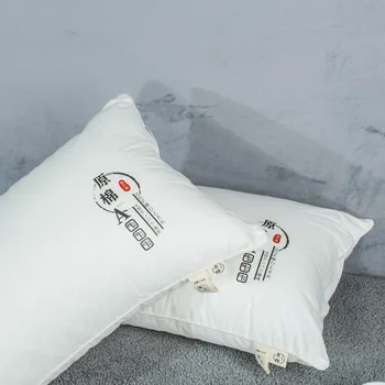 Aclass tecido de algodão Japonês 5star hotel travesseiro Quarto Cama de Colo de Travesseiro macio, confortável, lavável adultos único travesseiro