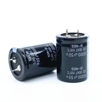 2PCS capacitor Eletrolítico 50V 10000UF 10000UF 50V 35*40mm capacitores Eletrolíticos de melhor qualidade