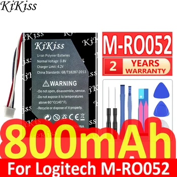 800mAh KiKiss a Bateria Poderosa, M-RO052 para Logitech M-RO052,MX em qualquer parte 2,MX Mestre,MX Master 2,MX Mestre 2s,MX Master 3