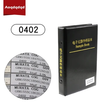 4000PCS 0402 80Value Capacitor SMD Exemplo de Livro Sortidas Kit de Eletrônica DIY