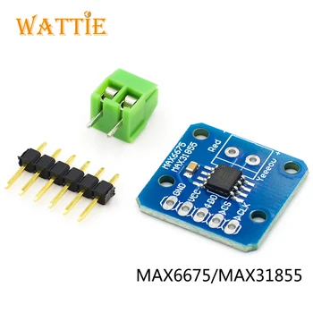 Max6675 max31855 módulo de termopar sensor de temperatura K termopar módulo de interface SIP