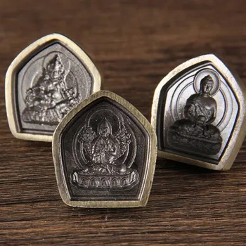 Liga Miniatura Budista Figuras de Fazer Moldes de Bronze Tântrica Fundição de Ferramentas Portátil Criativo DIY Molde de Artesanato Budismo Suprimentos