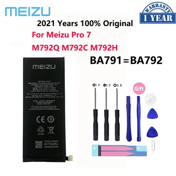 100% Novo Original 3000mAh BA792 Baterias de Substituição Para Meizu Pro 7 Pro7 M792Q M792C M792H BA791 bateria a Bateria do Telefone