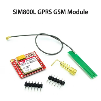 SIM800L GPRS GSM Módulo de Cartão Micro SIM Core Quad-band TTL Serial Porta de Antena PCB sem Fio wi-FI a Bordo Para o Arduino Telefone Inteligente
