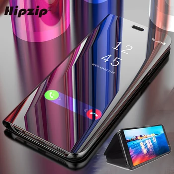 Espelho inteligente Couro Flip Cover Para o Huawei Honor 8S 8X 8C 8X 7C 7A Pro 10 P20 P30 Lite Y9 Y5 2018 Y6 Y7 Primeiro-2019 KSE-LX9 Caso