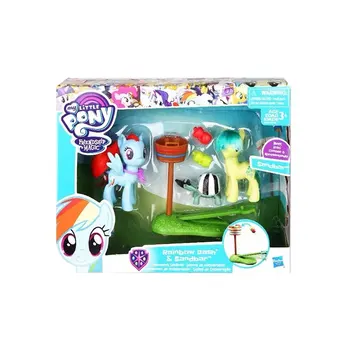 Hasbro My Little Pony Raridade Amizade Pônei Terno De Figuras De Ação Modelo Genuíno De Figuras De Anime Coleção Hobby Presentes Brinquedos