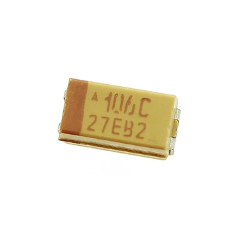10pcs Uma 3216 10uF 10V capacitor de tântalo de SMD