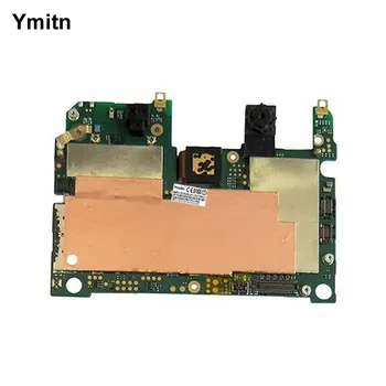 Ymitn Celular Desbloqueado painel Eletrônico placa-mãe placa-Mãe Com Circuitos de Firmware Para o Nokia 6 2017 Snapdragon 430