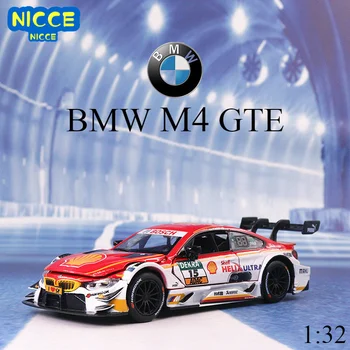 Nicce 1:32 BMW M4 GTE Le Mans Racing Modelo de Carro Liga o Carro Diecast carros de Brinquedo, Modelo Inverso da Unidade de Brinquedos para Crianças Coleção A25