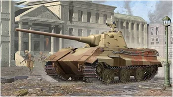 Trompetista 1/35 01536 Alemanha E50 tanque kit de construir modelo
