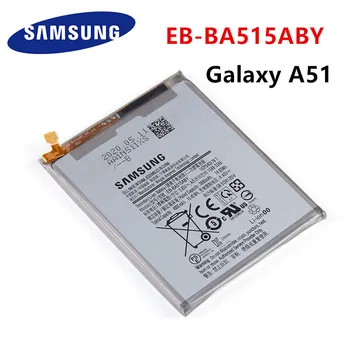 SAMSUNG Original EB-BA515ABY 4000mAh Substituição da Bateria Para Samsung Galaxy A51 SM-A515 SM-A515F/DSM telefone Móvel