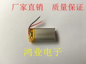 Pacote de 3.7 V bateria de lítio do polímero 602035P/062035P 400MAH ponto de leitura da caneta, fone de ouvido Bluetooth, etc.