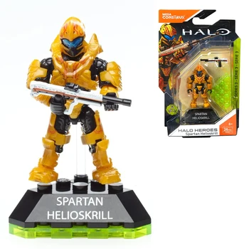 Mega Bloks Mega Construx Halo Heróis Lendários Espartanos Helioskrill Ffp52 da Edição de Colecionador de Presentes para Crianças e Adultos