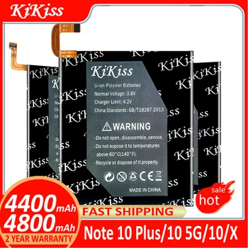 KiKiss da Bateria Para Samsung Galaxy Note 10 Plus/10 5G/X/10+/Note10Plus/Note10 5G/nota x Batterij + Faixa