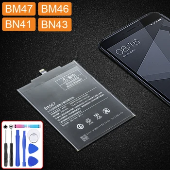 Bateria BM47 Para Xiaomi Redmi 4X 3 3s 3pro/Redmi 5 e 5A/Redmi Nota 4 4X 5A 3 Pro BM 47 46 BILHÕES 41 43 BM47 BM46 BN41 BN43 Batery
