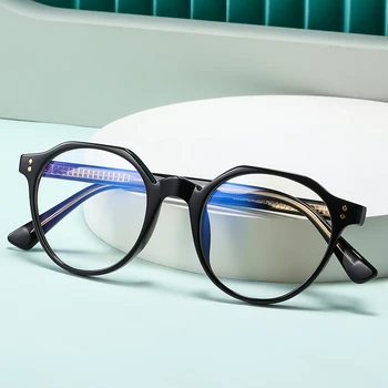 Reven Jate 2084 Óptico de Acetato de Óculos de Moldura para os Homens ou as Mulheres de Óculos de Prescrição de Óculos Completo a Rim Óculos de Armação