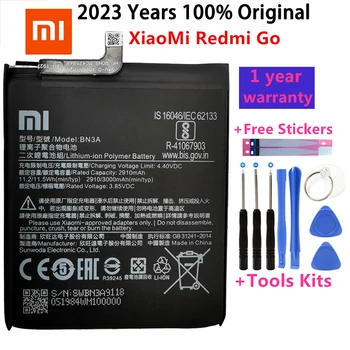 100% Original Xiaomi BN3A Bateria 3000mAh Para XiaoMi Redmi Ir BN3A Batterie Bateria Acumulador de Telefone Inteligente da Bateria