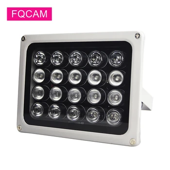 AC 220V CCTV LEDS 20PCS de Luz IR CCTV Preencher Leds Iluminador de Infravermelho Lâmpada IP66 850nm Visão Noturna Impermeável para a câmera do CCTV