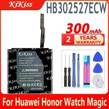 300mAh KiKiss Bateria HB302527ECW Para o Huawei Honor Assistir Magia GT Assistir em Alta Capacidade de Baterias