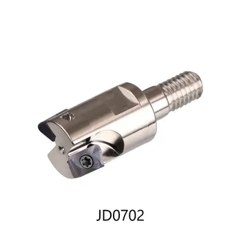 JD0702-10 11 12 13-2T-M 5 6 Carboneto de Inserir Usinagem de Precisão Fixado de Moagem de Corte, Fresamento de cantos Cortador Bloqueado Moinho de Extremidade do H