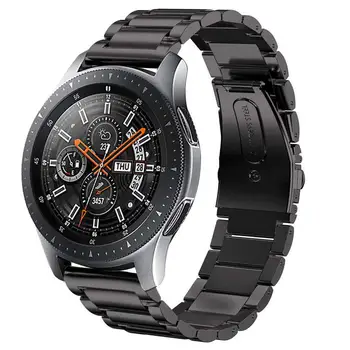 Banda de Aço inoxidável para Samsung Galaxy watch 3 45mm/46mm alça de Engrenagem S3 Fronteira 46 22mm pulseira Huawei assistir GT/2/2e/pro correia