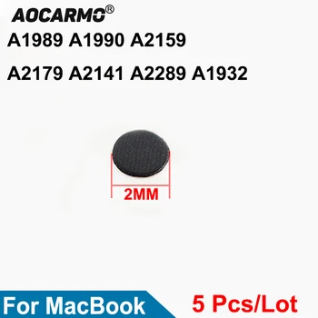 Aocarmo 5Pcs/Muito o Dano de Água de Etiqueta de Garantia Indicador de Sensores de Reparação Impermeável Rodada Adesivos Para MacBook A1989 A1990 A2159
