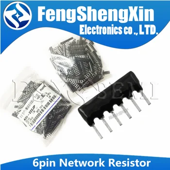 20pcs 6pin MERGULHO exclusão de Rede Resistor matriz de 330R 1K 4.7 K 10 k ohms A331J A102J A472J A103J