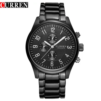QUENTE 2020 CURREN Relógios de Homens de quartzo de melhor Marca de Luxo Militares do sexo masculino Relógios dos Esportes dos Homens do exército Relógio Impermeável Relógio Masculino8046