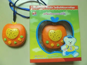 Idioma tailandês Apple Story Teller Filhos de Aprendizagem de Máquina Crianças LÍNGUA de Brinquedos Educativos com Luz Projectada
