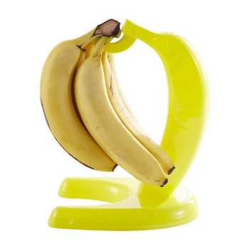 Banana Em Forma De Rack De Armazenamento Amovível Banana Exibindo Rack De Frutas Frescas Manter Titular Criativo De Armazenamento Gancho De Mesa, Decoração