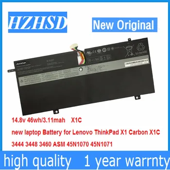 14.8 V 46Wh Novo Original a Bateria do Portátil de Lenovo ThinkPad X1C de Carbono 45N1070 45N1071 3444 3448 3460