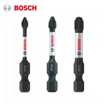 Bosch Original 3 Peças chave de Fenda que Bit 50mm PH1 PH2 PH3 Impacto de Alta Robusta Broca Elétrica chave de Fenda Conjunto para Bosch GO1 alojamento go2