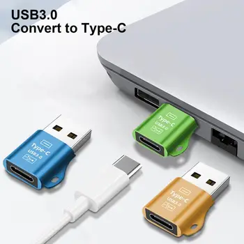 Mini 6A-Tipo C Fêmea do USB 3.0 Macho Conversor Adaptador OTG Carregamento do Conector do Carregador, Cabo de Dados, Adaptador de Transferência de Acessórios