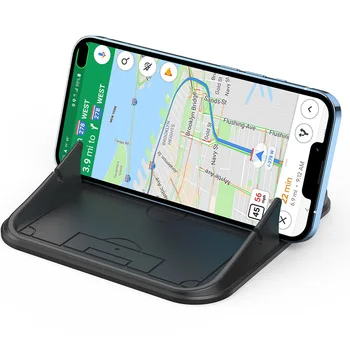 Telefone para viatura Monte de Silicone Almofada de Carro Tapete para Vários Painéis, Deslizamento Livre Telefone de Suporte para o iPhone Samsung Dispositivos GPS